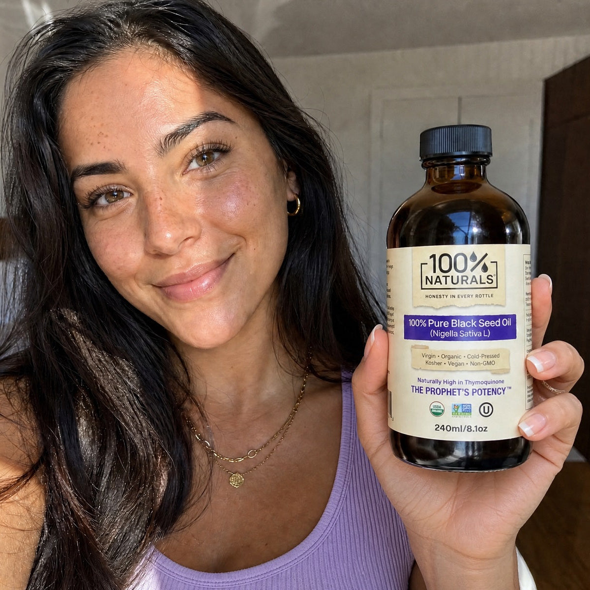 100% Pure Virgin Organic Black Seed Oil (8oz)