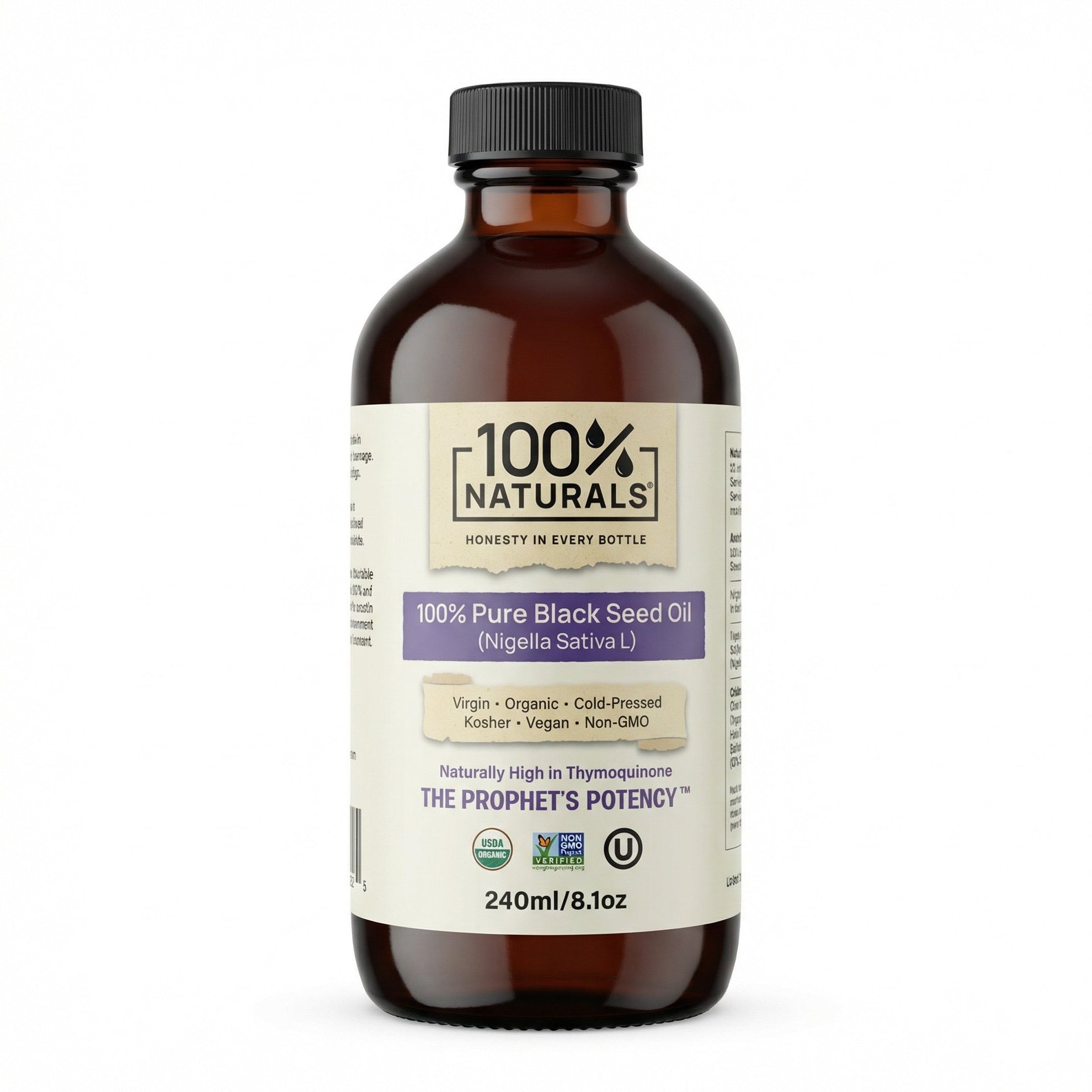 100% Naturals 100%Pure Black Seed Oil